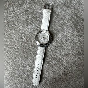 Michael Kors Women’s Watch in White Leather